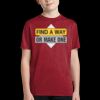Youth Heather Contender Tee Thumbnail