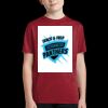 Youth Heather Contender Tee Thumbnail