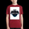 Youth Heather Contender Tee Thumbnail