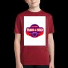 Youth Heather Contender Tee Thumbnail