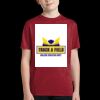 Youth Heather Contender Tee Thumbnail