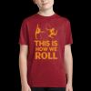 Youth Heather Contender Tee Thumbnail