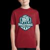 Youth Heather Contender Tee Thumbnail