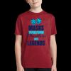 Youth Heather Contender Tee Thumbnail