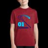 Youth Heather Contender Tee Thumbnail
