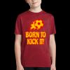 Youth Heather Contender Tee Thumbnail