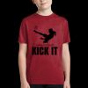 Youth Heather Contender Tee Thumbnail