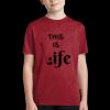 Youth Heather Contender Tee Thumbnail