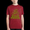 Youth Heather Contender Tee Thumbnail