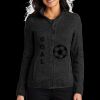 Women's Sweater Fleece Jacket Thumbnail